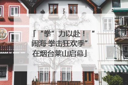 “拳”力以赴！“闹海·拳击狂欢季”在烟台莱山启幕