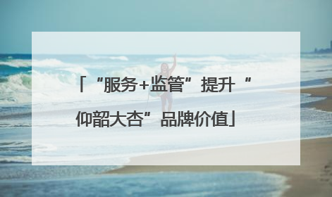 “服务+监管”提升“仰韶大杏”品牌价值