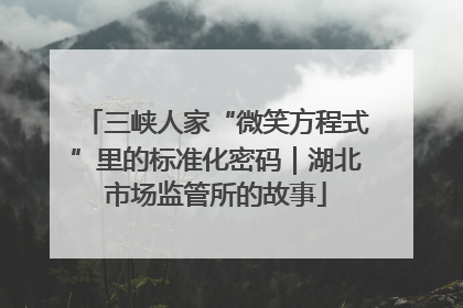 三峡人家“微笑方程式”里的标准化密码｜湖北市场监管所的故事