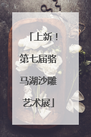 上新！第七届骆马湖沙雕艺术展