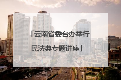 云南省委台办举行民法典专题讲座