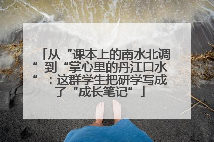 从“课本上的南水北调”到“掌心里的丹江口水”：这群学生把研学写成了“成长笔记”