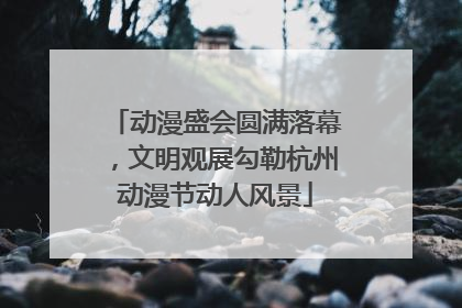 动漫盛会圆满落幕，文明观展勾勒杭州动漫节动人风景