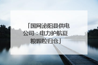 国网泌阳县供电公司：电力护航夏粮颗粒归仓