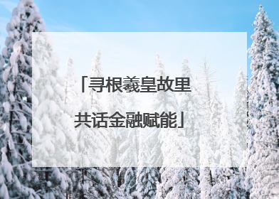寻根羲皇故里 共话金融赋能