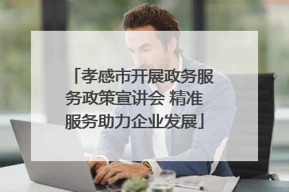 孝感市开展政务服务政策宣讲会 精准服务助力企业发展