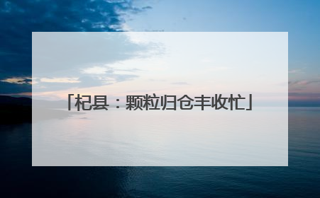 杞县：颗粒归仓丰收忙