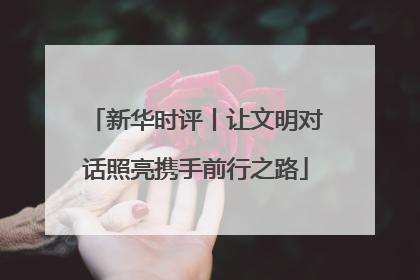 新华时评丨让文明对话照亮携手前行之路
