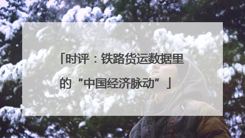 时评：铁路货运数据里的“中国经济脉动”