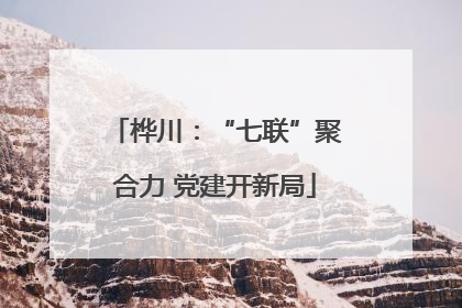 桦川：“七联”聚合力 党建开新局