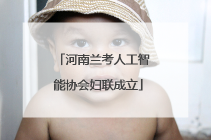 河南兰考人工智能协会妇联成立