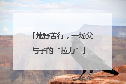 荒野苦行，一场父与子的“拉力”