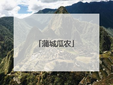 蒲城瓜农