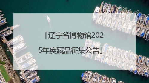 辽宁省博物馆2025年度藏品征集公告