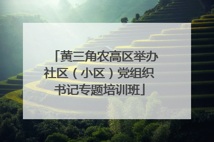 黄三角农高区举办社区（小区）党组织书记专题培训班