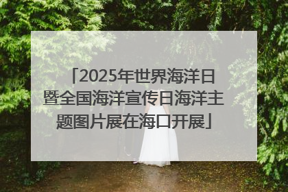 2025年世界海洋日暨全国海洋宣传日海洋主题图片展在海口开展