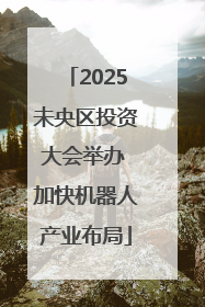 2025未央区投资大会举办 加快机器人产业布局