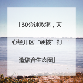 30分钟效率，天心经开区“硬核”打造融合生态圈