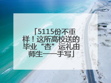 5115份不重样！这所高校送的毕业“杏”运礼由师生一一手写
